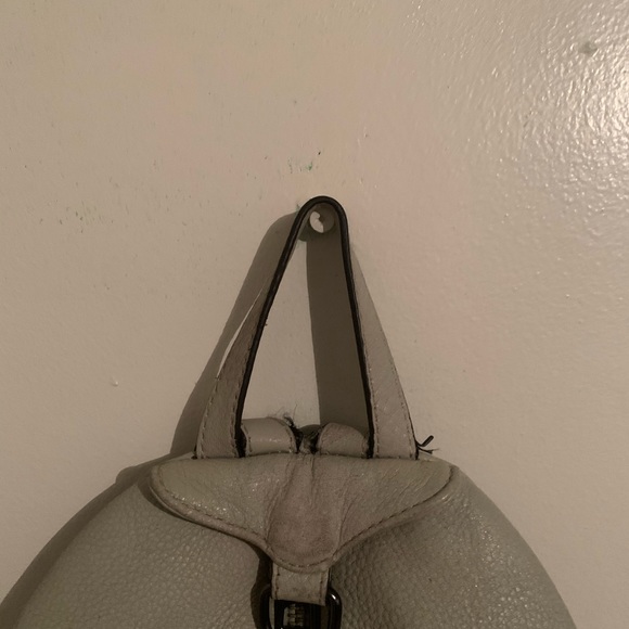 Used condition. Rebecca Minkoff Large Grey Julian Mini Backpack